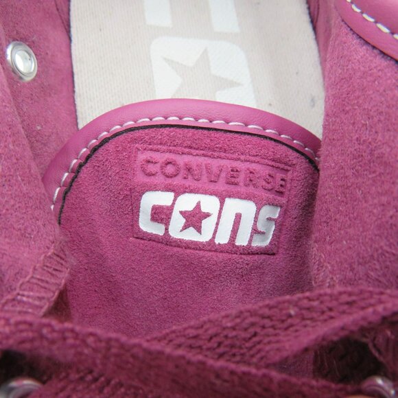 Converse Jack Purcell Cons Sneakers Mens 7.5 Womens 9 Purple Rose Low Top Shoes - Picture 7 of 9